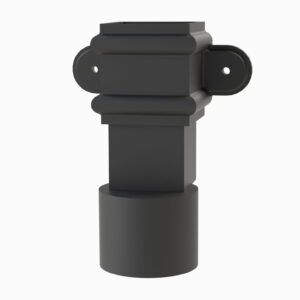 xl aluminium square/ rectangular downpipe square/ round connector