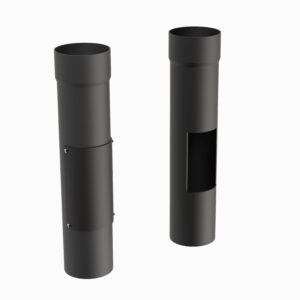 sl aluminium circular downpipe c/w access plate