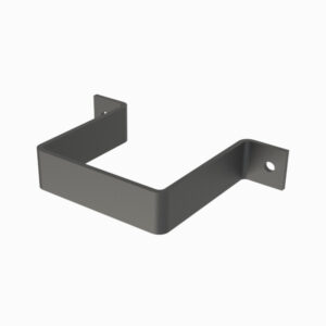 aluminium square/ rectangular flushfit pipe bracket ext 25mm