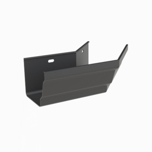 sl aluminium moulded gutter stop end right hand