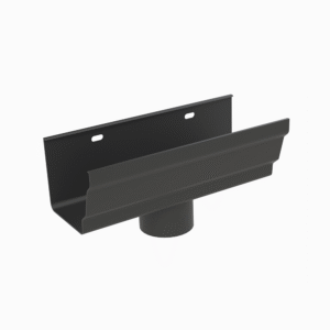 sl aluminium moulded gutter stop end right hand
