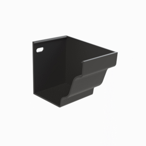 sl aluminium moulded gutter stop end right hand
