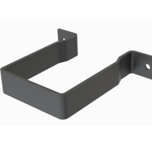 aluminium square/ rectangular flushfit pipe bracket ext 25mm