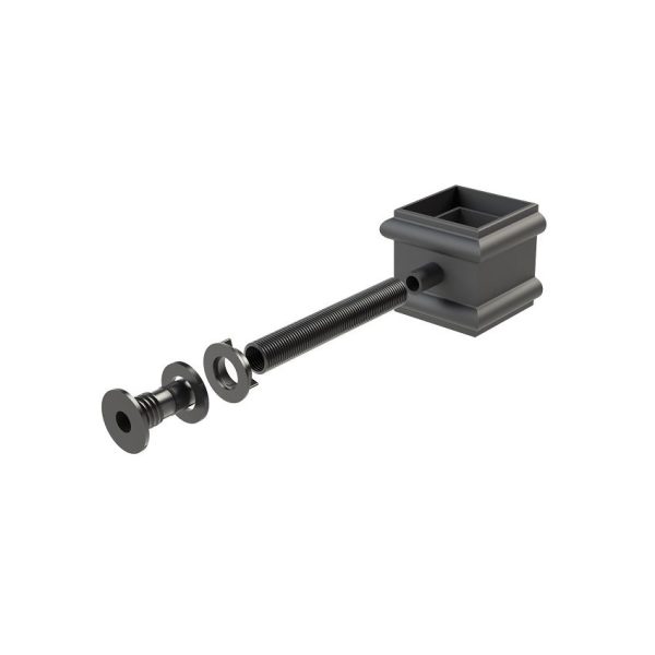 rainguard xl cast aluminium square rectangular traditional rainwater diverter.jpg