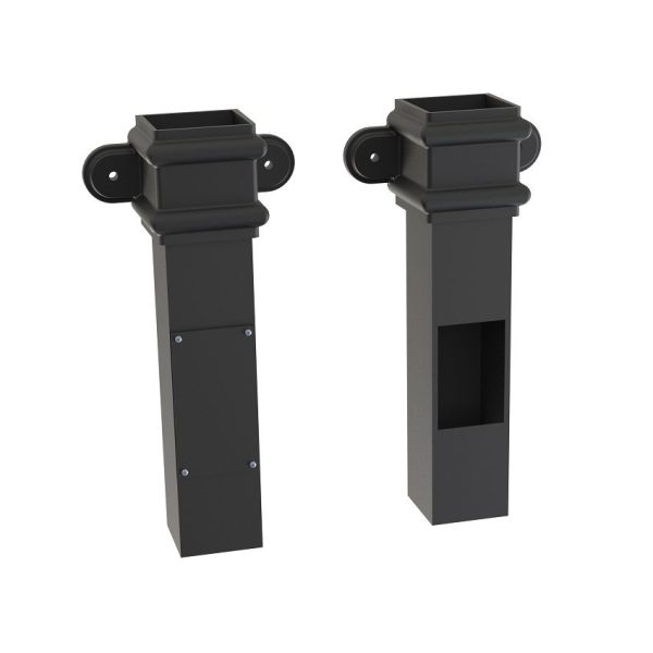 rainguard xl cast collared aluminium square rectangular access pipe with plate.jpg