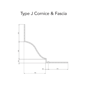 type j cornice fascia
