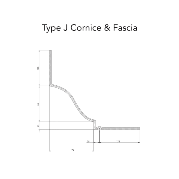 type j cornice fascia