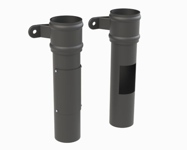 75 dia socket with ears + access pipe client