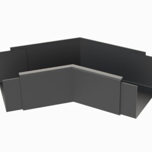 box gutter 135 degree internal angle double joint