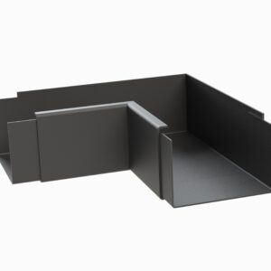 box gutter 90 degree internal angle double joint