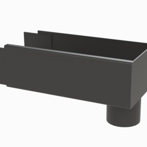 box gutter stop end outlet 75 dia rh 2