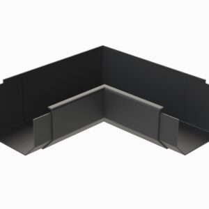 hex gutter 90 deg internal