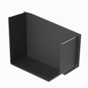 hex gutter rh stop end