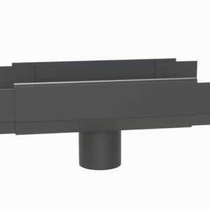 hex gutter running outlet